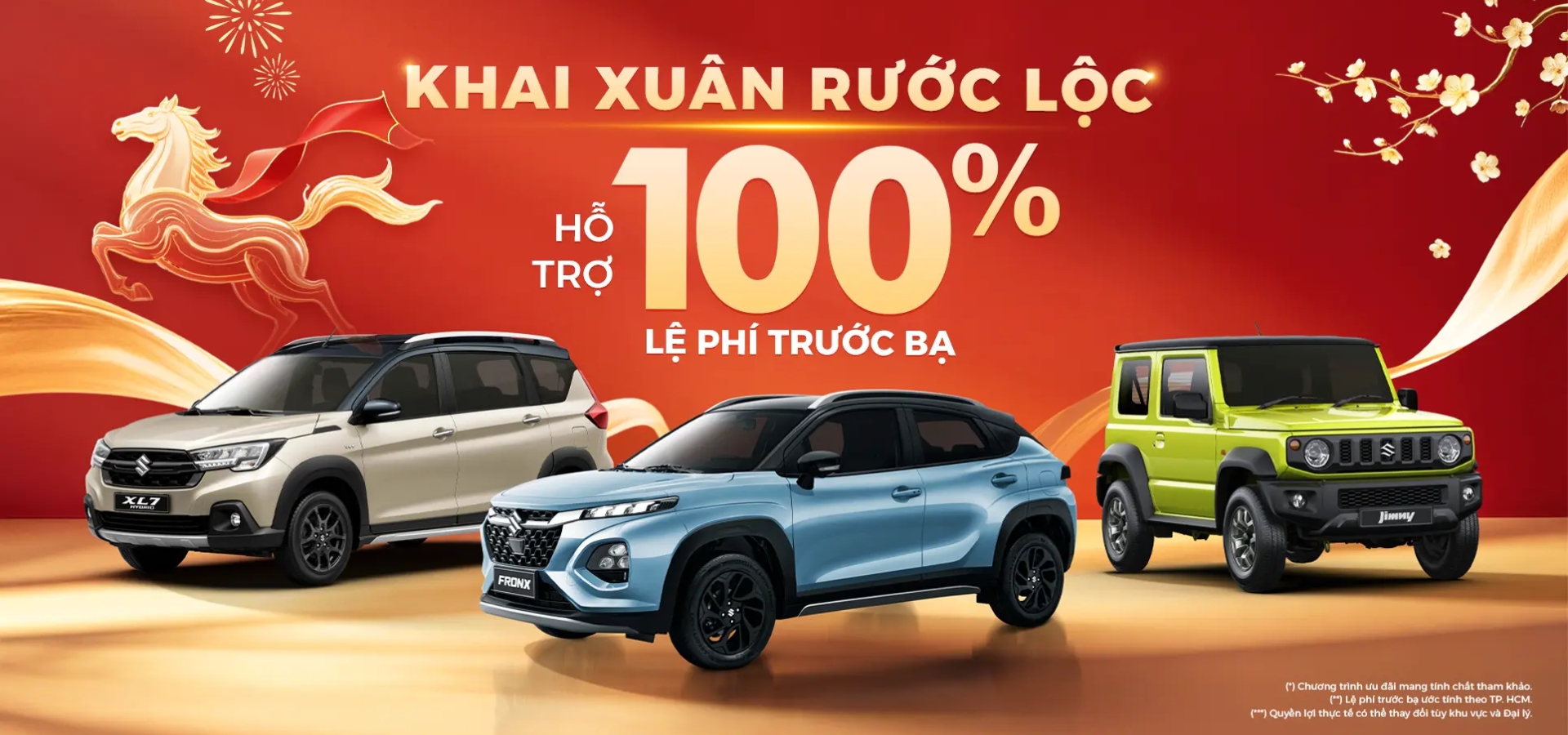 Chương trình ưu đãi Suzuki tháng 2-2026 mua xe mới