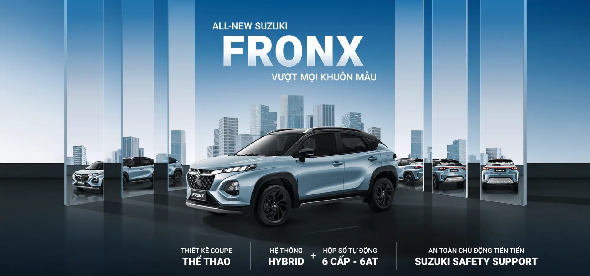 Suzuki Fronx giá lăn bánh mới nhất