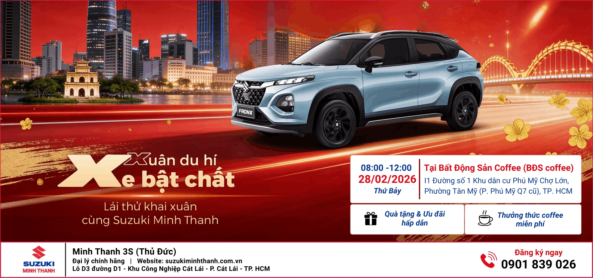 Suzuki Minh Thanh lái thử khai xuân 02-2026