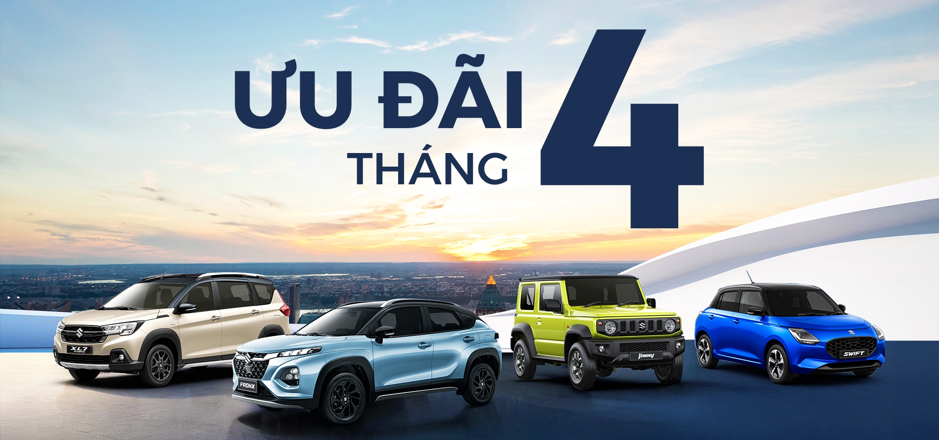 Suzuki Minh Thanh ưu đãi mua xe tháng 4-2026
