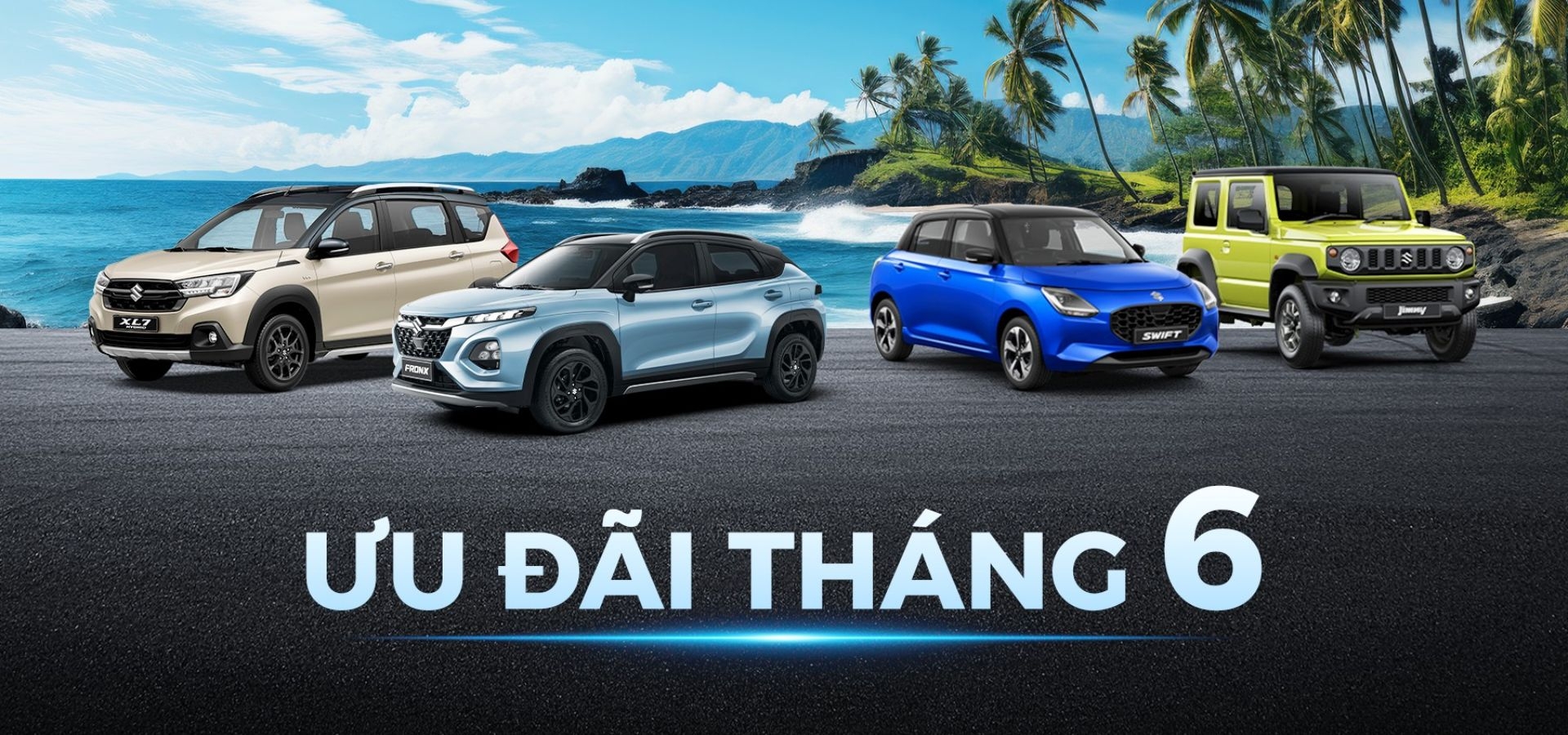 Ưu đãi giá xe Suzuki lăn bánh tháng 6-2026