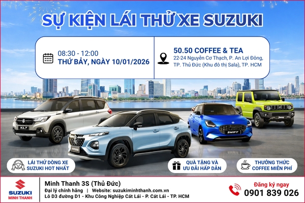 Cà Phê Sáng Thứ 7 - Lái Thử Và Cảm Nhận Cùng Suzuki Minh Thanh