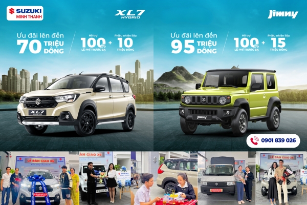 Cập nhật mới nhất Tháng 9-2025 | Ưu đãi mua xe mới Suzuki