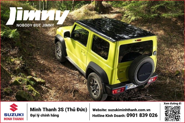 Giá Lăn Bánh Suzuki Jimny 2026 - Khung Rời Ladder Frame: Bí Quyết Chinh Phục Địa Hình Khó