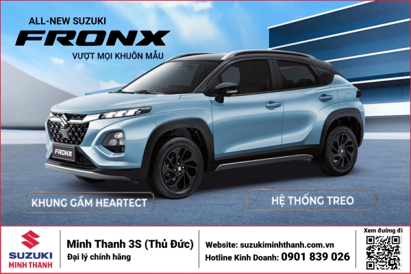 Giải mã hệ thống treo và khung gầm HEARTECT trên Suzuki Fronx