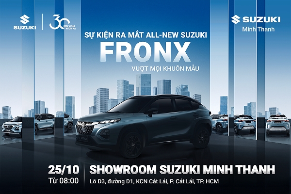 HOT | Sự Kiện Ra Mắt Suzuki Fronx 2025 - Vượt Mọi Khuôn Mẫu