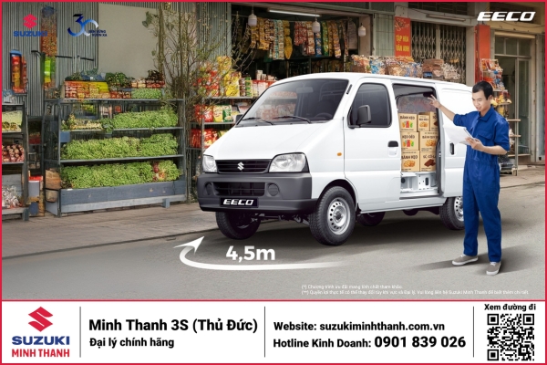 Kinh doanh nội đô giờ cấm: EECO Van giúp bạn giao hàng mọi lúc, mọi nơi