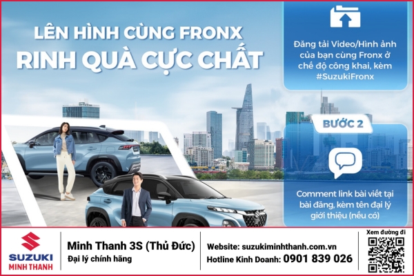 [MINIGAME] LÊN HÌNH CÙNG FRONX, RINH QUÀ CỰC CHẤT!