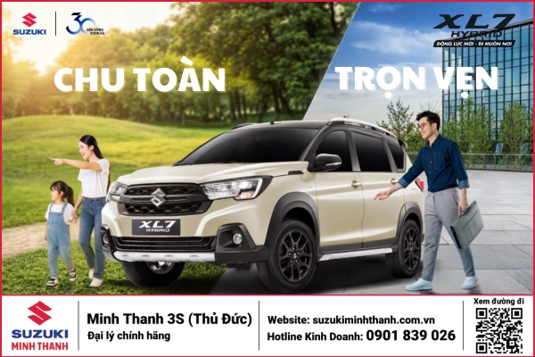 Phượt phố cùng XL7 Hybrid: Chuẩn gu sống xanh khiến người ấy mê mẩn