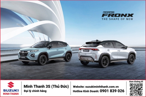 Suzuki Fronx 2025: SUV Lai Coupe Hybrid Bước Đột Phá Trong Phân Khúc SUV