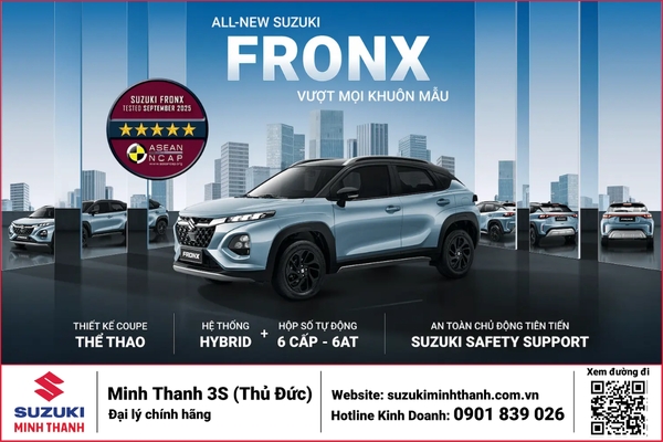 Suzuki Fronx: Sẵn Sàng Bức Phá Tại Suzuki Minh Thanh