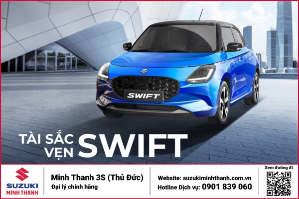 Suzuki Swift Biểu Tượng Thời Trang & Cảm Giác Lái Đô Thị