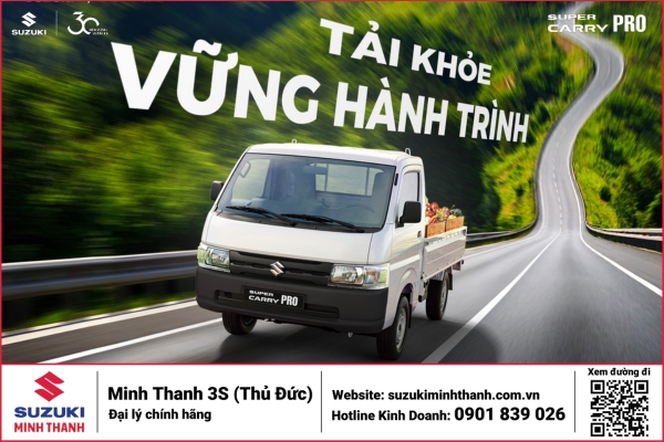 Tại Sao Chủ Doanh Nghiệp Nhỏ Nên Chọn Suzuki Carry Pro Tại Suzuki Minh Thanh?