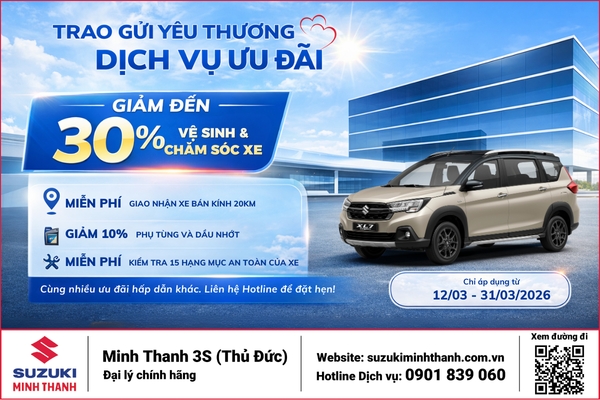 Ưu Đãi Dịch Vụ Tháng 03-2026: Trao gửi yêu thương - Dịch vụ ưu đãi