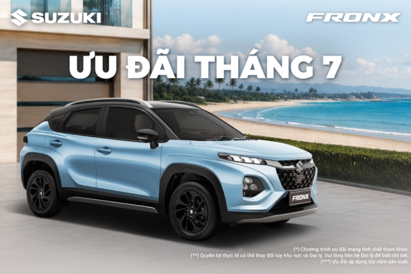 Ưu Đãi Tháng 07-2026: Ưu đãi mở lối, hành trình rộng mở cùng Suzuki Minh Thanh